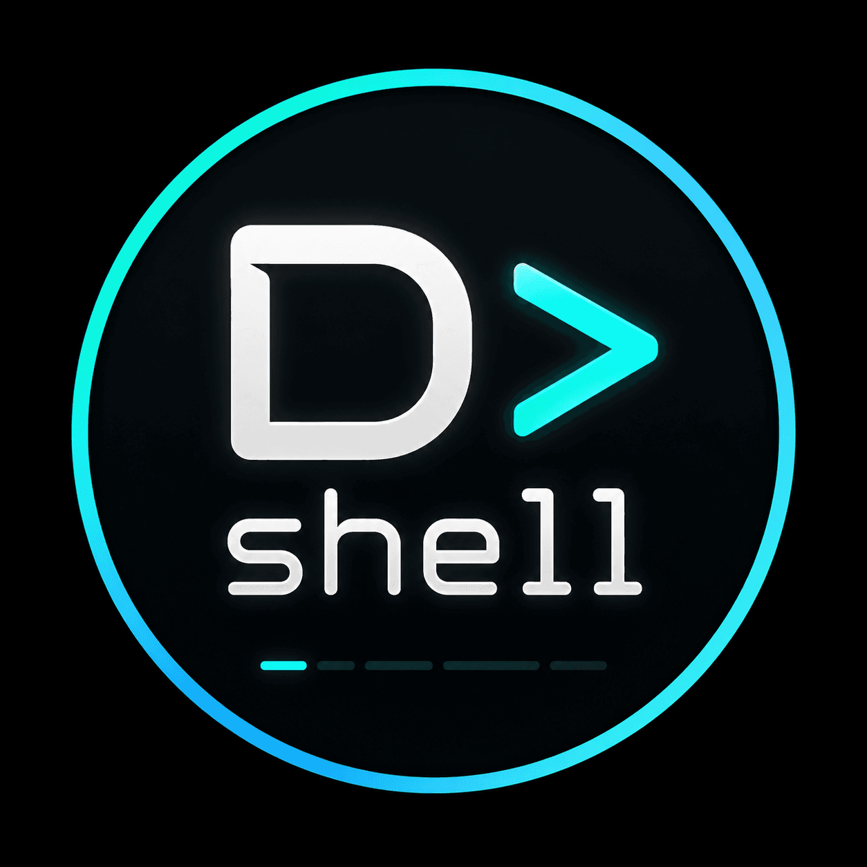 D > shell